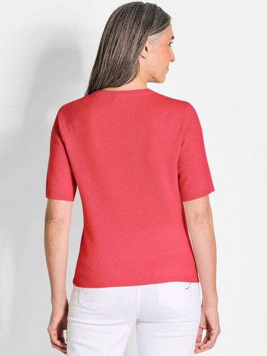 Damen Kurzarm-Pullover