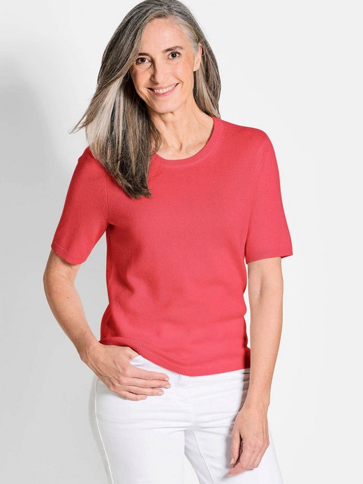 Damen Kurzarm-Pullover