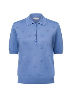 Artikelbild Damen Kurzarm-Pullover von Liu Jo Collection in blau uni