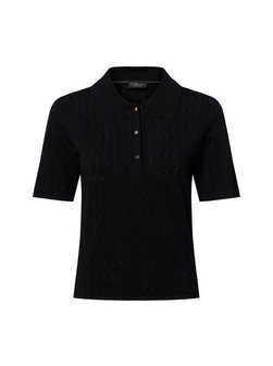 Artikelbild Damen Kurzarm-Pullover von s.Oliver BLACK LABEL in schwarz uni