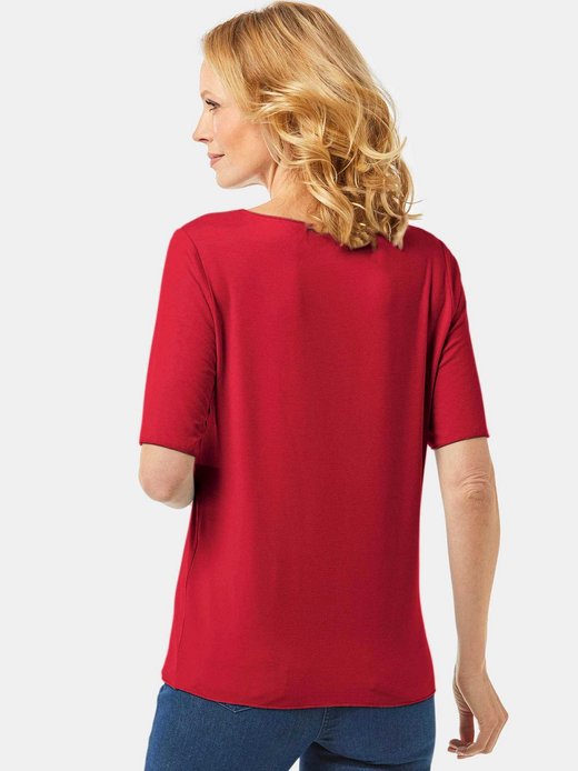 Damen Kurzarm-Shirts - Kurzgröße