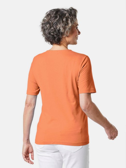 Damen Kurzarm-Shirts uni