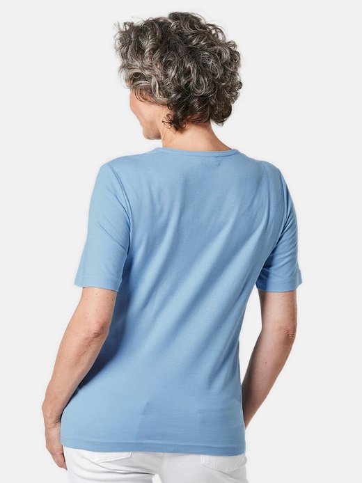 Damen Kurzarm-Shirts uni