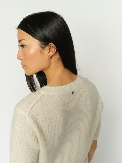 Damen Kurzarm-Strickjacke - MMThora