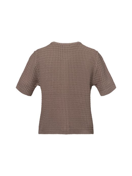 Damen Kurzarm-Strickjacke