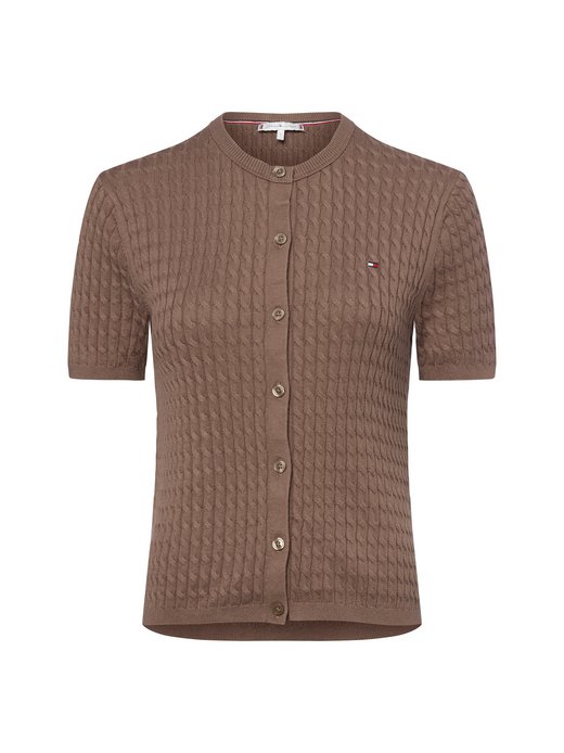 Damen Kurzarm-Strickjacke