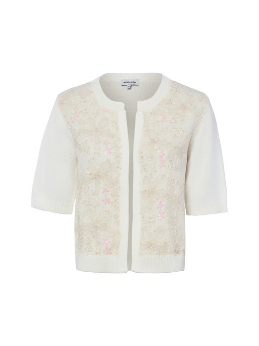 Damen Kurzarm-Strickjacke