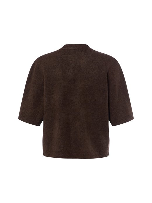 Damen Kurzarm-Strickjacke