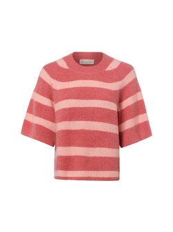 Damen Kurzarm-Strickpullover mit Alpaca-Anteil - MSCHMilania Hope