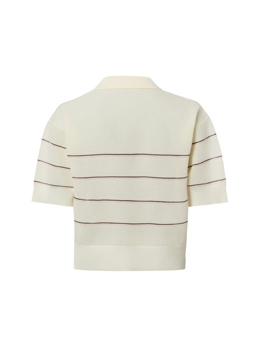 Damen Kurzarm-Strickpullover