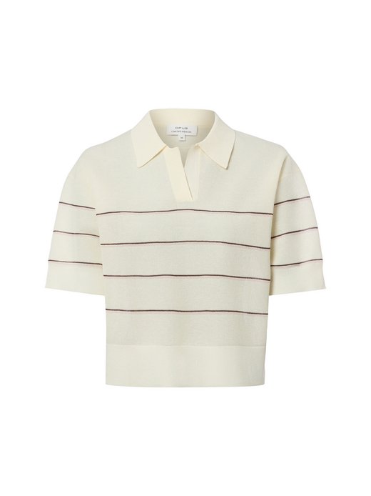 Damen Kurzarm-Strickpullover