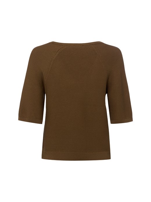 Damen Kurzarm-Strickpullover