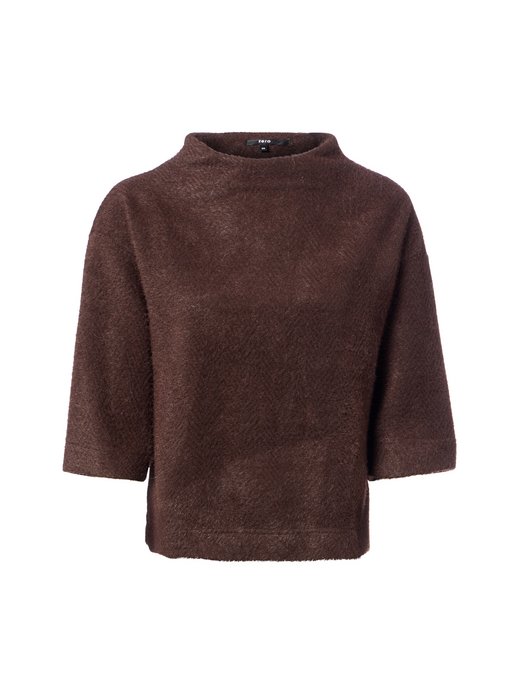 Damen Kurzarm-Strickpullover