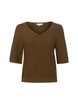 Damen Kurzarm-Strickpullover