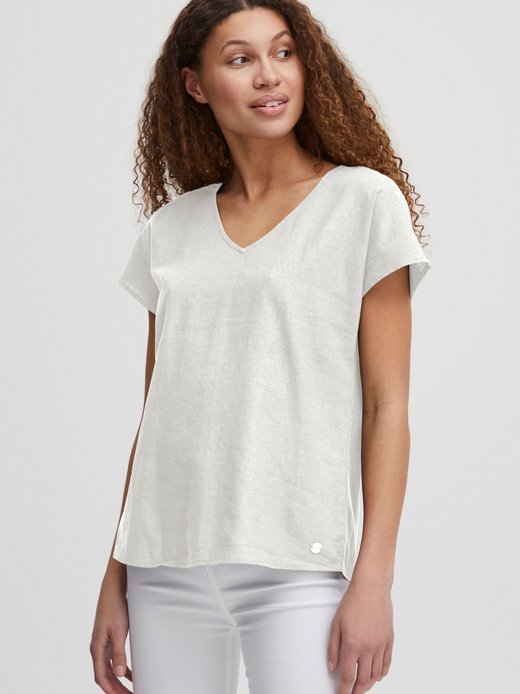 Damen Kurzarmbluse - OXSabine