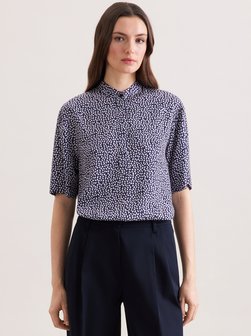 Damen Kurzarmbluse - Regular Fit