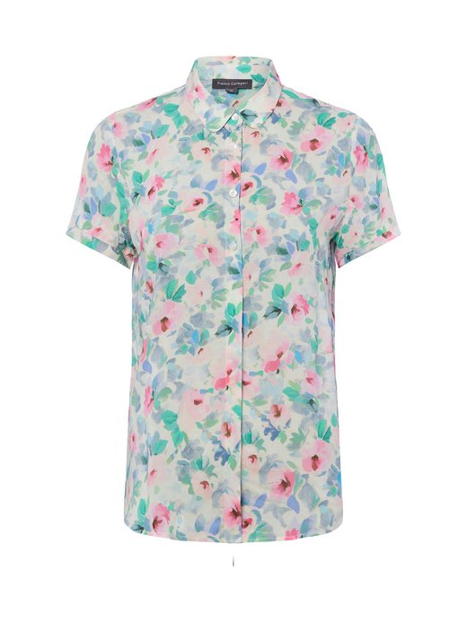 Damen Kurzarmbluse - Samantha