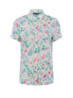 Damen Kurzarmbluse - Samantha