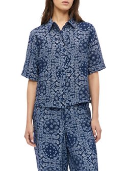 Damen Kurzarmhbluse