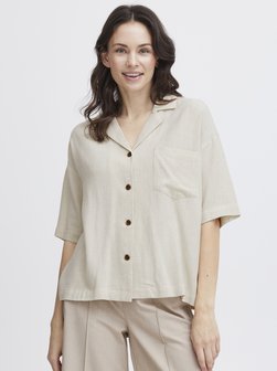 Damen Kurzarmhemd FRATEL