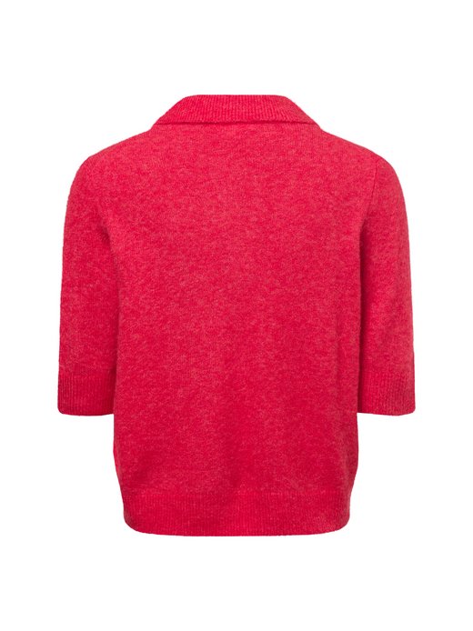Damen Kurzarmpullover - Pinna mit Wollanteil