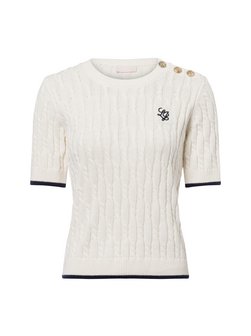 Artikelbild Damen Kurzarmpullover von Liu Jo Collection in ecru uni
