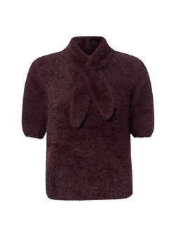 Damen Kurzarmpullover