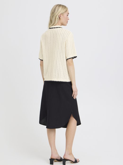 Damen Kurzarmstrickjacke BYMUNO