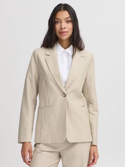 Artikelbild Damen Kurzblazer - BYDANTA von B.Young in beige uni