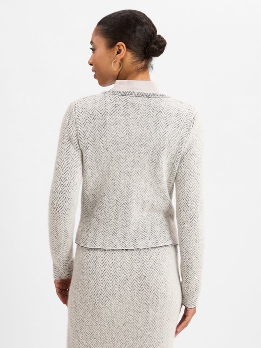 Damen Kurzblazer mit Alpaka-Anteil