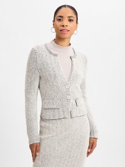 Damen Kurzblazer mit Alpaka-Anteil