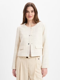 Artikelbild Damen Kurzblazer von comma in beige uni