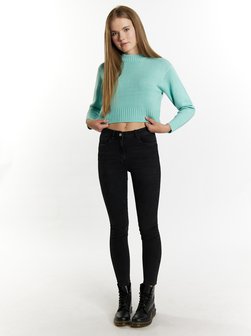 Damen Kurzer Pullover
