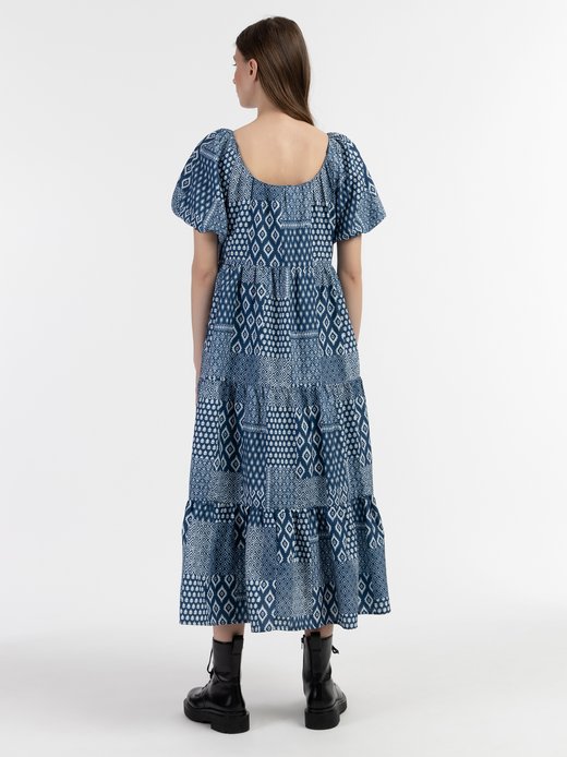 Damen Kurzes Maxikleid