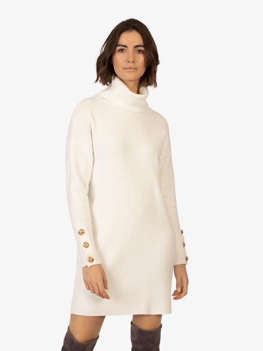 Damen Kurzes Strickkleid