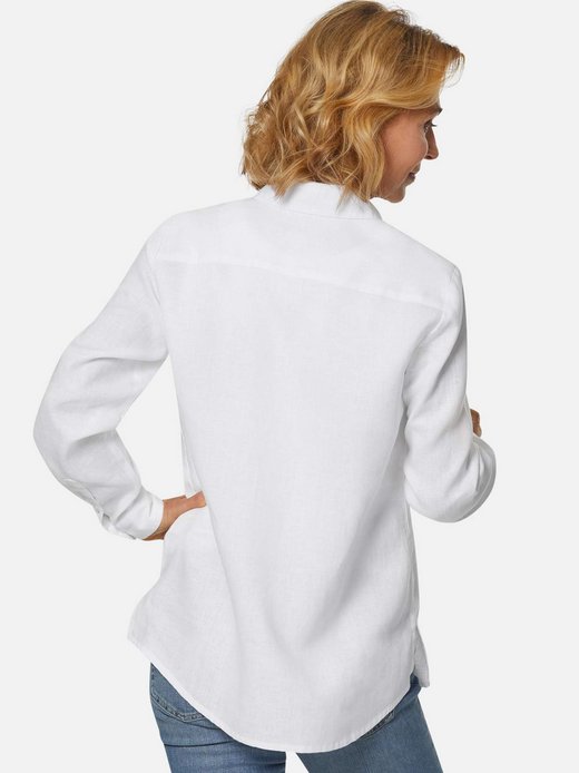 Damen Kurzgröße: Bequeme Damen Businessbluse