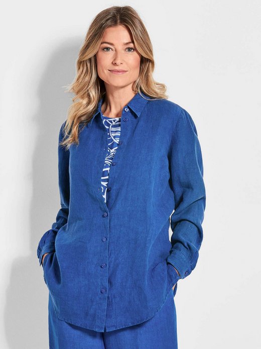 Damen Kurzgröße: Bequeme Damen Businessbluse