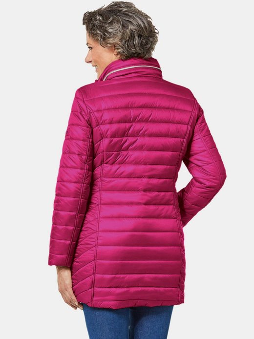 Damen Kurzgröße: Longsteppjacke