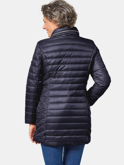 Damen Kurzgröße: Longsteppjacke