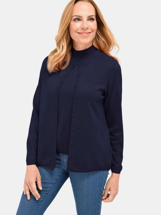 Damen Kurzgröße: Pflegeleichtes Basic-Strickset