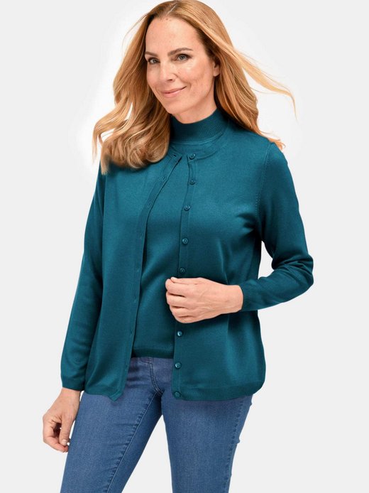 Damen Kurzgröße: Pflegeleichtes Basic-Strickset