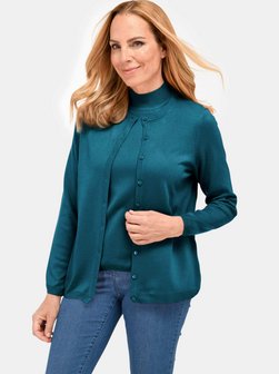 Damen Kurzgröße: Pflegeleichtes Basic-Strickset