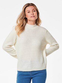 Damen Kurzgröße: Strickpullover