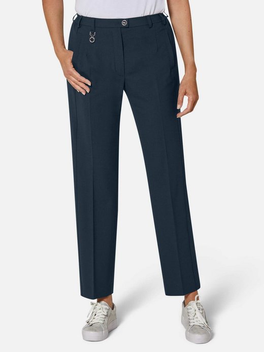 Damen Kurzgröße: Trevira-Schurwollhose CARLA