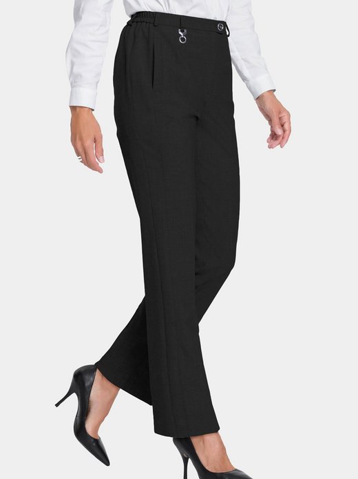 Damen Kurzgröße: Trevira-Schurwollhose CARLA