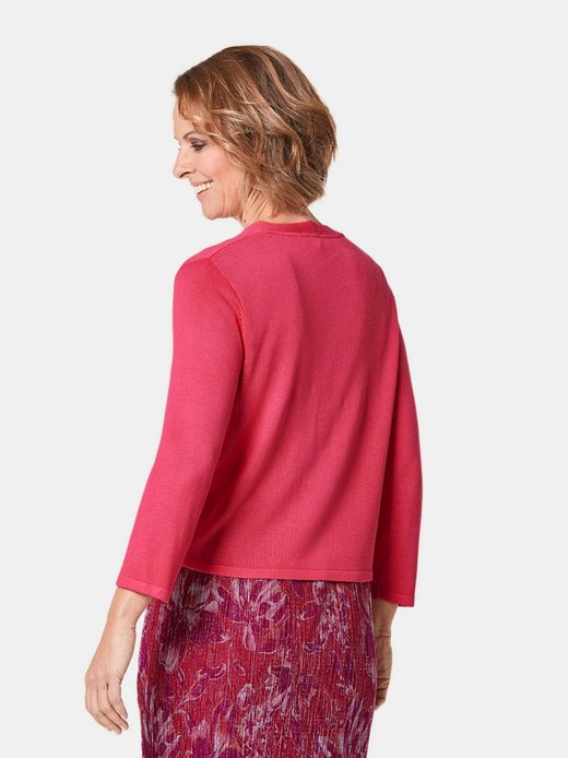 Damen Kurzgröße: Wunderbar leichter Strick-Bolero