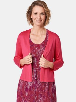 Damen Kurzgröße: Wunderbar leichter Strick-Bolero