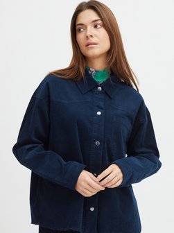 Artikelbild Damen Kurzjacke - PZSALLY von PULZ Jeans in blau uni