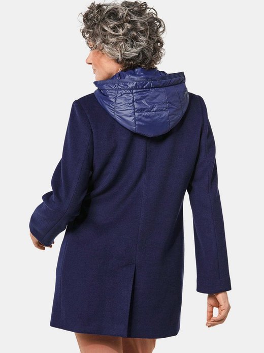 Damen Kurzmantel 2-in-1-Optik