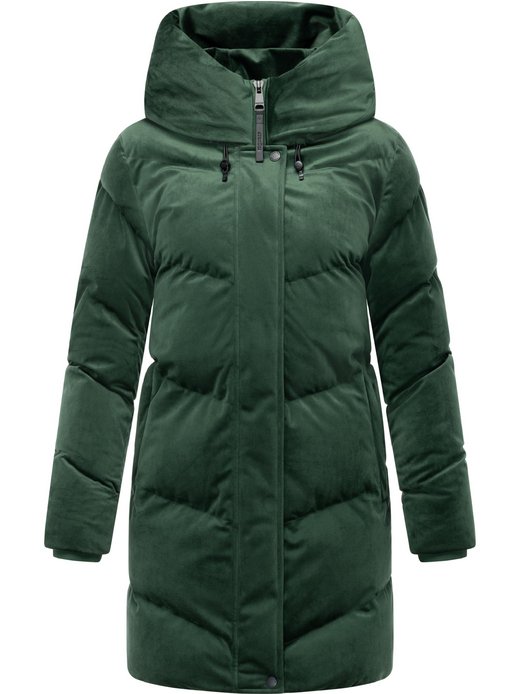 Damen Kurzmantel - Avelin Velvet YOUMODO